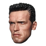 Cabeça Head Terminator Schwarzenegger Arnold 1/6 T800
