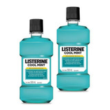 Enjuague Bucal, Listerine, Cool Mint 500ml, 2pzas