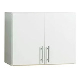 Alacena 60 Cm 2 Puertas Con Estante Organizador Baño/cocina 