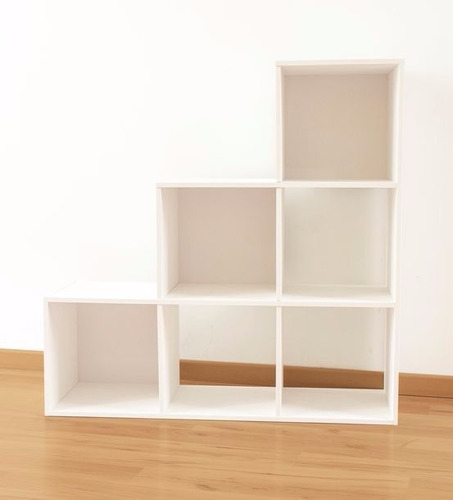 Organizador 6 Cubos Multiuso Escalera Blanco Envío Gratis