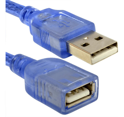 Cable Extensión Usb 2.0 De 1.5mts Macho A Hembra Blindado