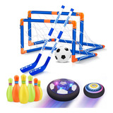 Juego De Pelota De Fútbol 4 En 1 Con Luces Led Para Niños