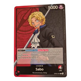 Cartas One Piece Tcg Originales Sabo  Lider+15 Cartas