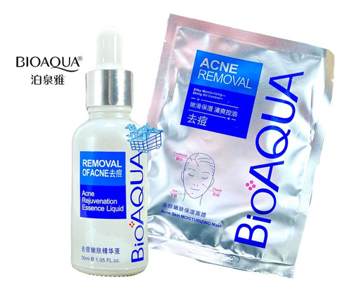 Suero Facial Bioaqua + Velo - g a $95