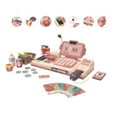 Cash Register Actions.toy 7 Piezas Checkout Cash Play