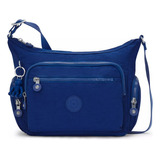 Bolsa Gabbie Kipling Gabbie Diseño Color Solido De Nailon  Deep Sky Blue Asas Color Mismo