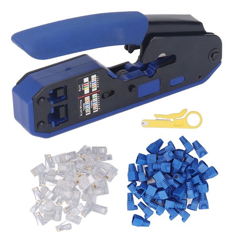 Terminal De Cable Cat5 Cat5e Cat6 Crimper Rj45