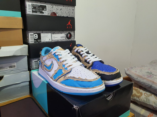 Jordan 1 Low Sb Qs Lance Mountain Desert Ore