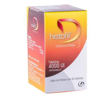 Histofil Tabletas 4000 Ui, 60 Tabletas | Envío gratis