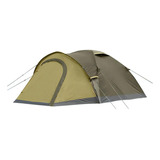 Coleman Darwin 2.0 + Carpa Para 4 Personas Color Verde Oscuro