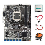 Placa Base B75 Eth Mining 12 Pcie A Usb+cpu G1630+refrigerac