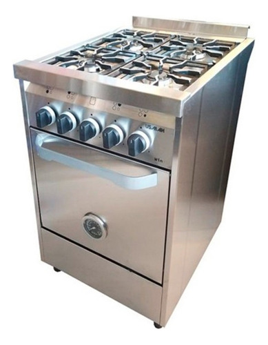 Cocina Industrial Multigas Usman Win Puerta Ciega Acero Inox