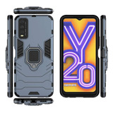 Para Vivo Y20i V2027 Funda Funda 360 Grados Giratoria R6577