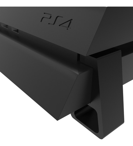 Suporte Apoio Cooler Horizontal Mesa Ps4 Playstation 4 Fat Cor Preto