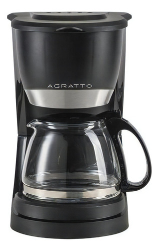 Cafeteira Elétrica Agratto Vetro Caffe 15x Cev15-02 Cor Preto 220v