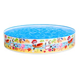 Piscina Intex Redonda Para Niños 152 X 25 Cm Rigida