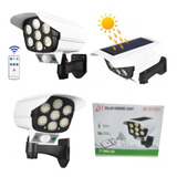 Luz Solar Con Sensor De Movimiento Led Tipo Camara