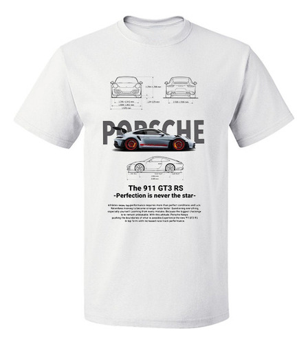 Playera Camiseta Amantes De Los Autos Nuevo Modelo Porsh Gt3