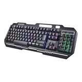 Teclado Gamer Anti-ghost Suporte Para Celular Em Metal Clanm