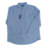 Camisa Casual Oxford Caballero Chaps Talla 2xl Algodón 