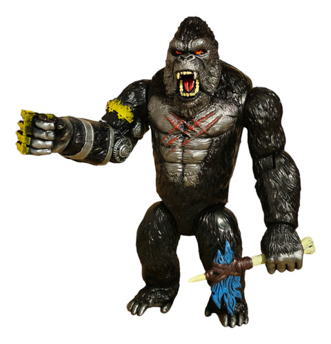 Figura Juguete  King Kong Imperio 28cm Con Sonido