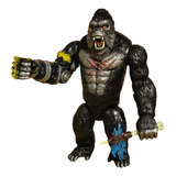 Figura Juguete  King Kong Imperio 28cm Con Sonido
