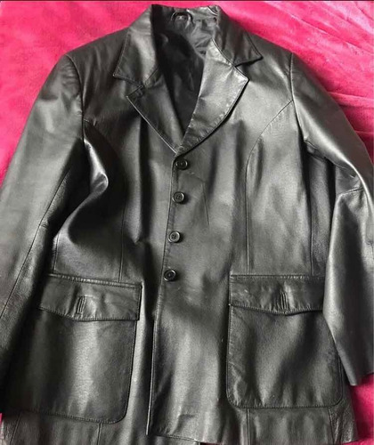 Se Vende Chaqueta Cuero Mujer Xl