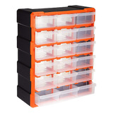 Gabinete Caja Organizador Plástico 18 Compartimientos