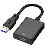 Adaptador Conversor Usb A Hdmi Apto Notebook Usb 3.0 W32-64b