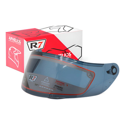Mica Visera De Repuesto Oscura R7 Original Casco Unscarred | MercadoLibre