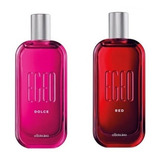 Perfume Egeo Dolce Colônia 90ml + Egeo Red 90ml O Boticário