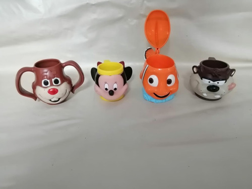 Tazas De Colección Looney Tunes Disney Precio X Pieza 