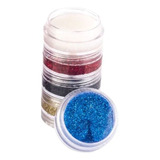 Glitter Maquiagem Kit C/ 5 Cores Brilhantes Para Carnaval