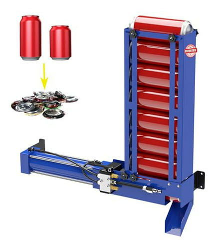 Trituradora De Latas De Aluminio Con Tolva, Neumática Y Resi