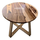 Mesa Comedor Redonda Madera  Guayubira, Paraíso, Petiribi 