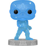 Funko Pop Marvel: Infinity Saga - Capitan America Gema Azul