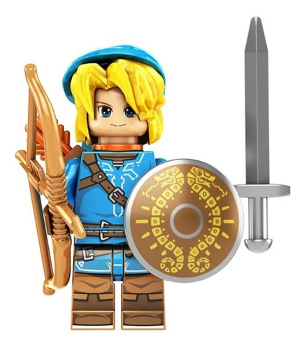 Set The Legend Of Zelda (tipo Bloque) Armables- Kozzstore