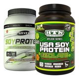 Soy Protein 1 Kg Pulver + Soy Protein Htn 1 Kg Con Carnitina