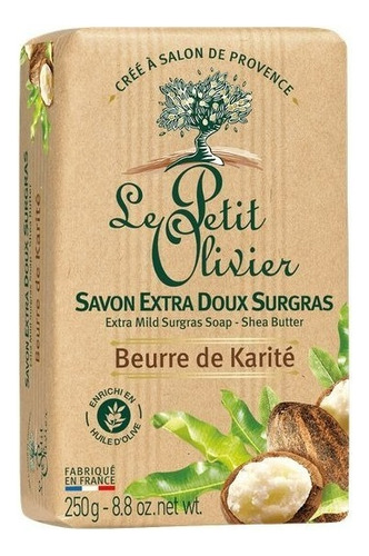 Jabon Extra Suave Karite 250 Grs - Le Petit Olivier