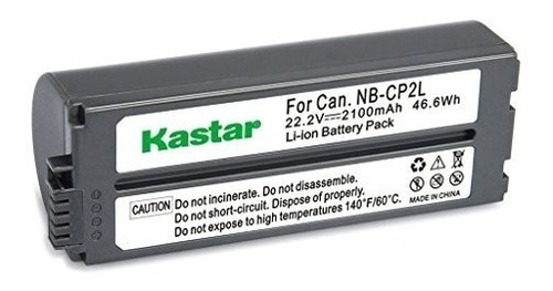 Batería Kastar Nb-cp2l P/ Impresora Canon Selphy Cp100 Y Mas