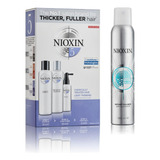 Nioxin Kit #3 De Limpieza Anticaida 150 + Shampoo Fullness