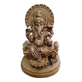 Ganesha Hindu Shiva Parvati Yoga Lottus Decoração Estatueta