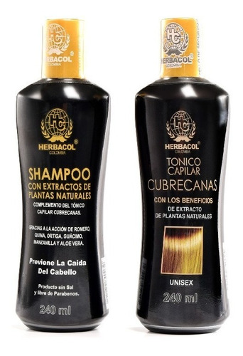 Shampoo + Tónico Cubre Canas - mL a $83