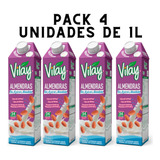 Pack De 4u Bebidas De Almendras Vegetal Vilay 1l