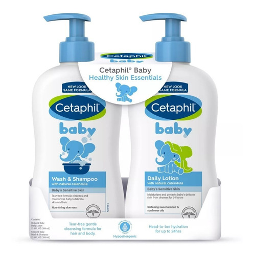 Kit Cetaphil Baby Shampoo + Crema - Unidad a $64650
