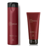 Kit 1 Shampoo Natura Homem Sagaz +1 Balm Pós-barba Hidratant