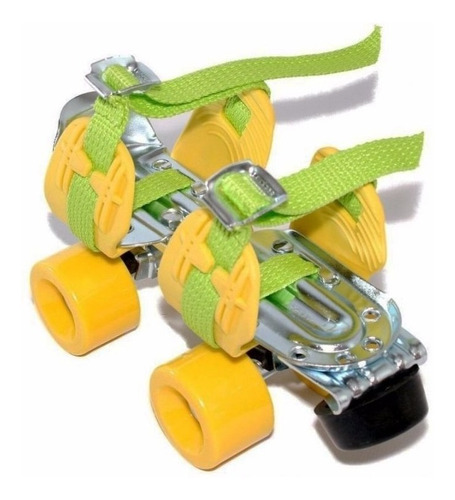 Patines Artísticos Extensibles Leccese Classic Amarillo