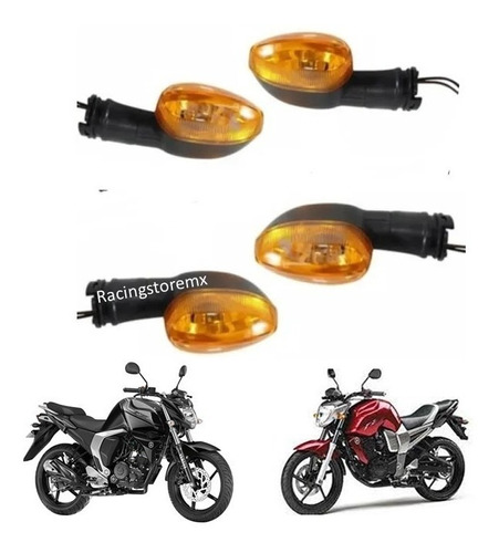 Juego 4 Direccionales Yamaha Fz16 Delanteras Y Traseras