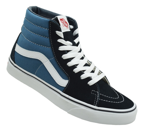 Tenis Vans Sk8 Hi Classic Vn-0d5invy Azul Unisex