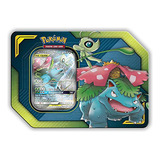 Juego De Cartas Coleccionables Pokémon Tag Team Tin Celebi Y